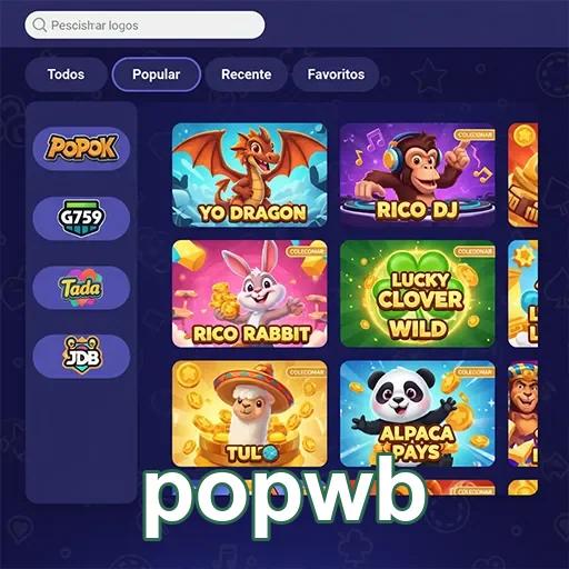 Ilustração de Acesse o popwb: seu aplicativo cassino para Android e iOS