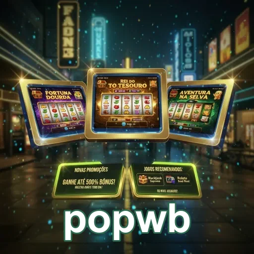 Ilustração de Experimente jogos rápidos e diversificados no popwb