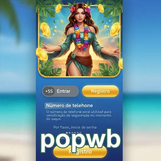 Ilustração de Acesse popwb para login rápido e fácil em celular